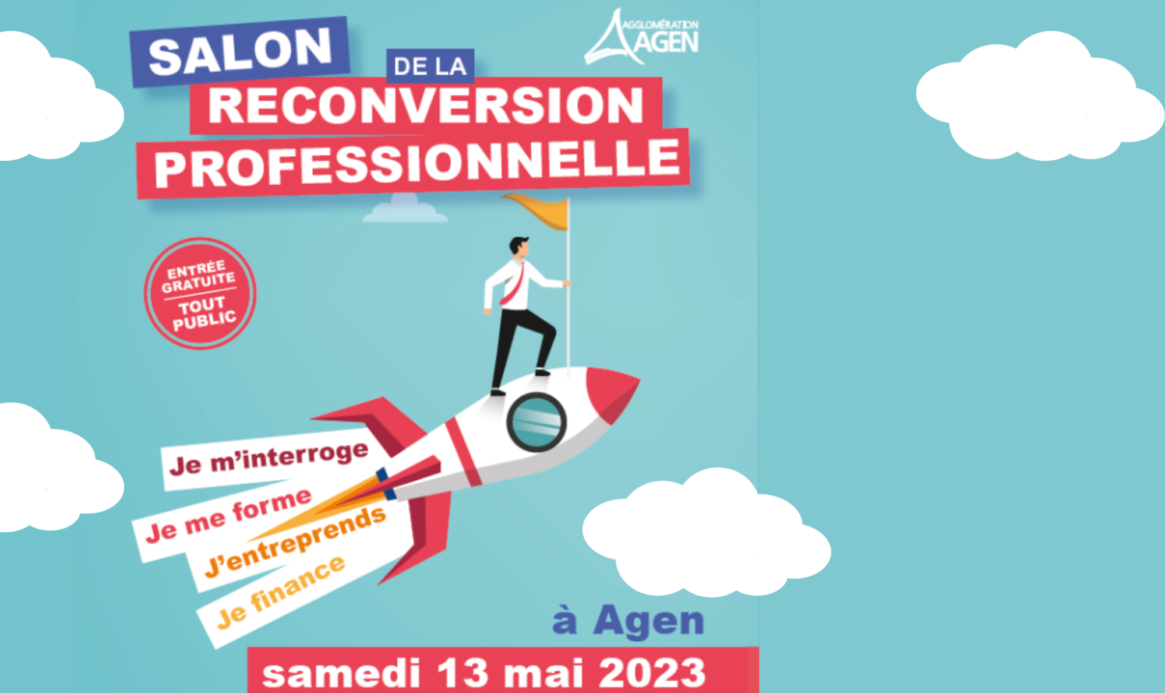 TP NATIO – Salon de la reconversion à Agen 13:05:2023 – Transitions Pro Nouvelle-Aquitaine