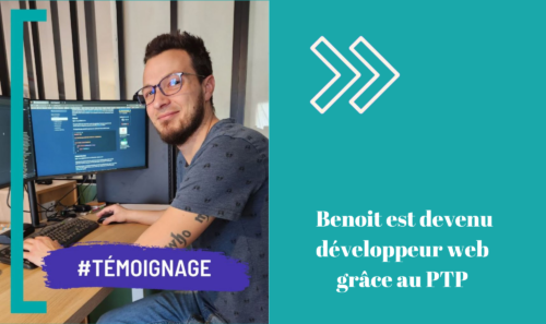 TP NATIO – Benoit est devenu développeur web grâce au PTP