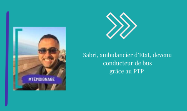 Sabri, ambulancier d’État, devenu conducteur de bus grâce au PTP– Transitions Pro Provence-Alpes-Côte d’Azur