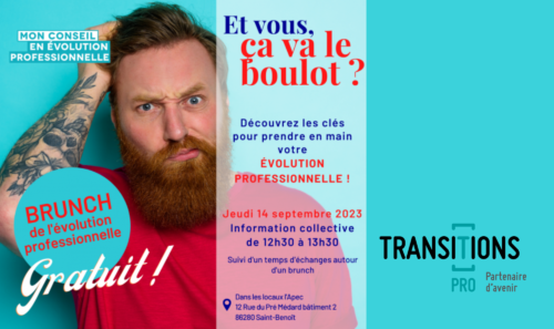 Evenement_brunch de l’évolution professionnelle- Transitions Pro Nouvelle-Aquitaine